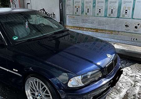 BMW 320 CI 6zyl Orientblau Met. Chrom Ext, BBS LM