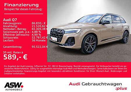 Audi Q7 S line 50TDI qu Nav 360° Pano 7-Sitze AHK HUD