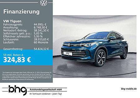 VW Tiguan Volkswagen Elegance 2,0 l TDI SCR (15 7-Gang-Doppelk