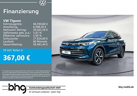 VW Tiguan Volkswagen Elegance 2,0 l TDI SCR (15 7-Gang-Doppelk