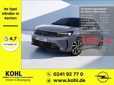 Opel Corsa F GS 1.2 Turbo 100PS Allwetter SHZ PDCv+h Klima Te