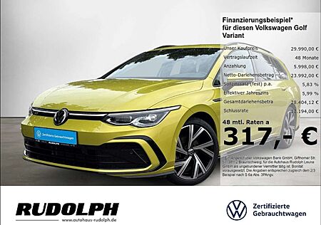 VW Golf Variant Volkswagen VIII R-Line 1.5 eTSI LED AHK BT ACC SHZ Fernlichta