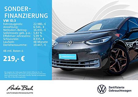 VW ID.3 Volkswagen Pro Business Navi Matrix ACC EPH Climatroni