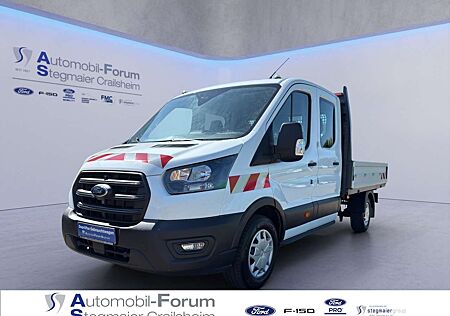 Ford Transit Pritsche Trend DoKa 350L3 *AHK*AIRBAG-BEIFAHRER*