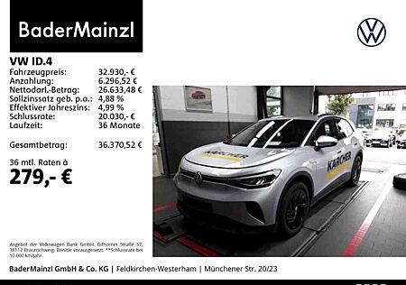 VW ID.4 Volkswagen Pro Performance 77kWh (82kWh) AHK WäPu 360°