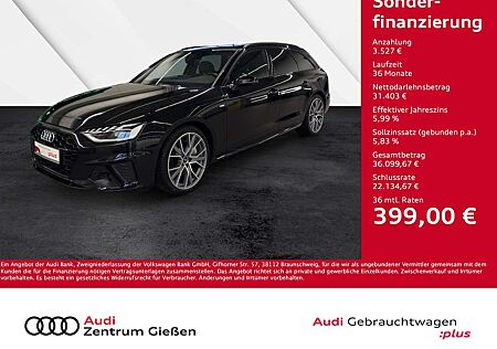 Audi A4 Avant 45 TFSI quattro S line Black PANO Busines...
