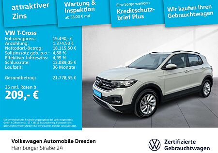 VW T-Cross Volkswagen Life 1.0 TSI DSG ACC NAV APP PDC SITZHZG