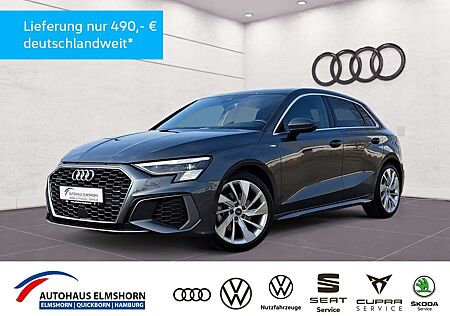 Audi A3 gebraucht kaufen Audi A3 Sportback S line 40 TFSI quattro S tronic AHK NAV