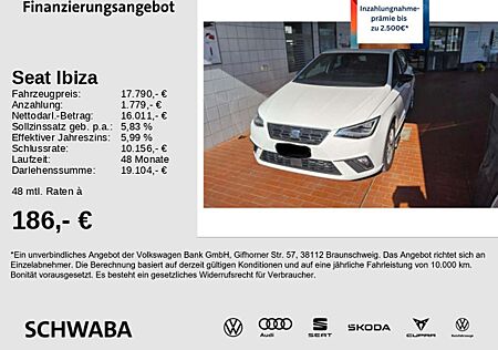 Seat Ibiza FR 1.0 TSI *LED*NAVI*SPUR*FRONT*16''*