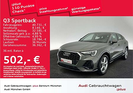Audi Q3 45 TFSI qu. S tronic AHK/Virtual/Le