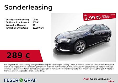 Audi A4 Avant 40 TFSI Advanced S tronic Navi LED 17"
