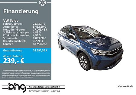 VW Taigo Volkswagen 1.0 TSI OPF Goal