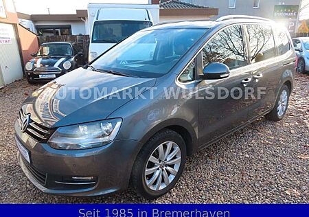 VW Sharan Volkswagen Highline,1Hand,Scheckheft,Navi,8Fach,AHK