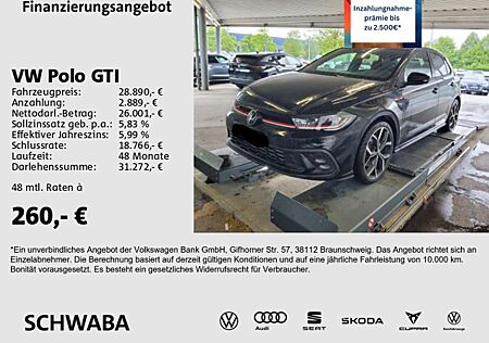 VW Polo GTI Volkswagen 2.0TSI DSG *ACC*MATRIX*PANO*BEATS*8fach