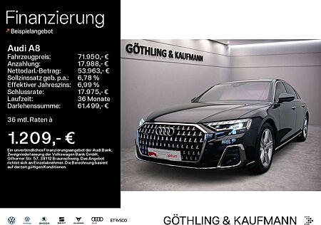 Audi A8 60 TFSIe qu S line tip*Air*HUD*B&O*Pano*Matri