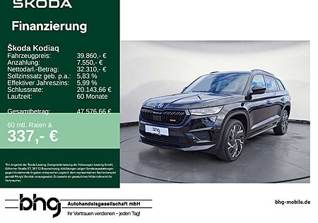 Skoda Kodiaq RS 2.0 TSI DSG 4x4 Business Amundsen Matr