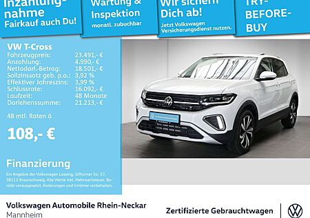 VW T-Cross Volkswagen 1.0 TSI Style DSG Navi PDC Matrix-LED uv