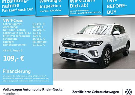 VW T-Cross Volkswagen 1.0 TSI Style DSG Navi PDC Matrix-LED uv