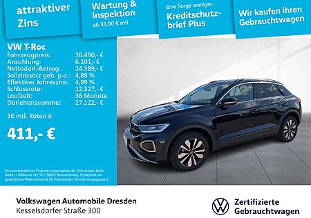 VW T-Roc Volkswagen 1.5 TSI DSG Life AHZV Kamera LED Navi