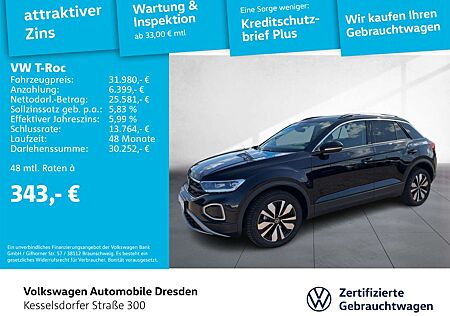 VW T-Roc Volkswagen 1.5 TSI DSG Life AHZV Kamera LED Navi