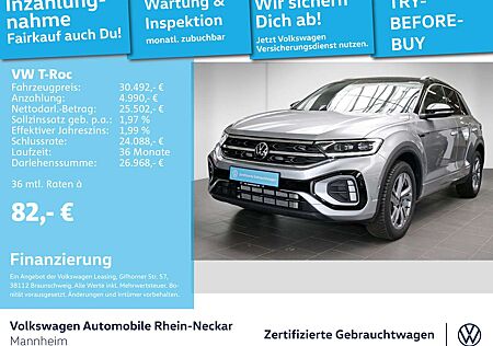 VW T-Roc Volkswagen 2.0 TDI R-Line DSG Navi AHK Kamera uvm