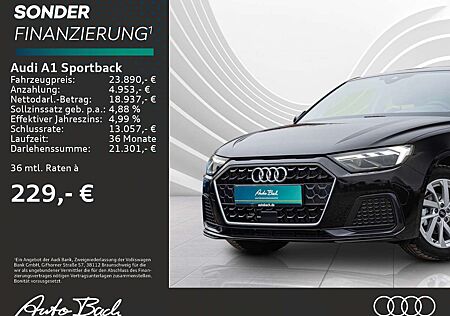 Audi A1 advanced 25TFSI LED Sitzheizung vir