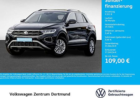VW T-Roc Volkswagen 1.0 LIFE NAVI ALU CARPLAY SITZHEIZUNG LED