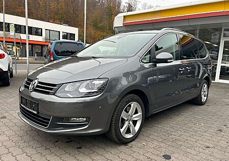 VW Sharan Volkswagen Highline BMT,7-Sitze,Leder,Pano,schw.AHK