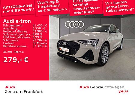 Audi e-tron 50 quattro S line MatrixLED Luft AHK Pano
