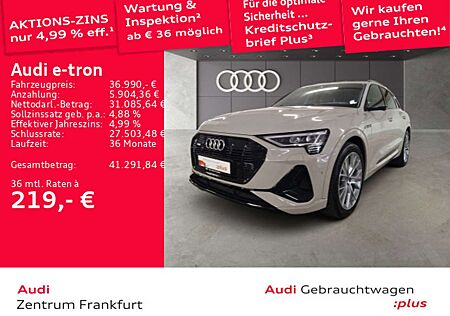 Audi e-tron 50 quattro S line MatrixLED Luft AHK Pano