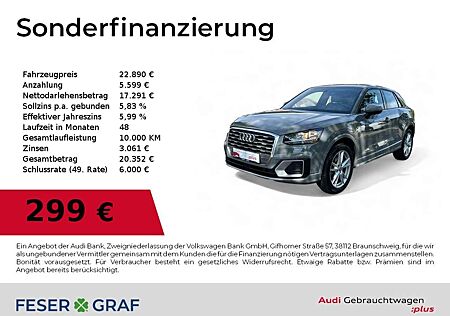 Audi Q2 S Line 35 TFSI Navi/PDC/SHZ/Leder//Comfortkey