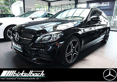 Mercedes-Benz C 200 T AMG 9G Night LED TWA Memory Pano