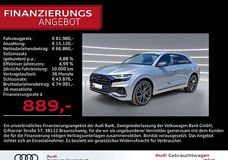 Audi Q8 50 TDI qu S line compet.+ MATRIX S-Sitze Pano