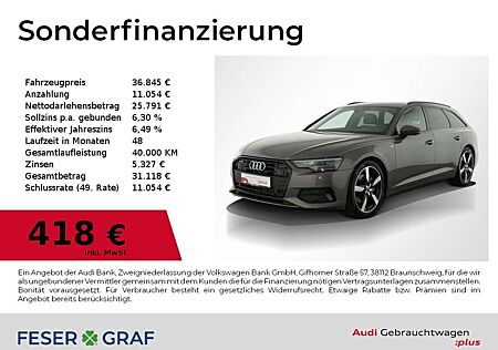 Audi A6 Avant 45 TFSI qu S Line Leder,AHK,Kamera,Navi