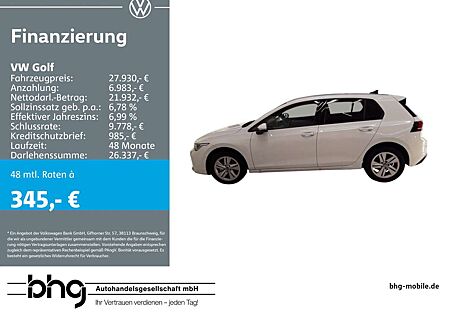 VW Golf Volkswagen 1.5 TSI Life