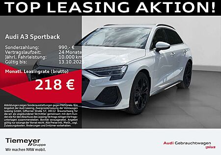 Audi A3 30 TFSI 2x S LINE MATRIX LM18 AHK K