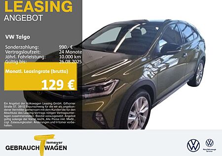 VW Taigo Volkswagen 1.0 TSI GOAL MATRIX PANO KAMERA ACC
