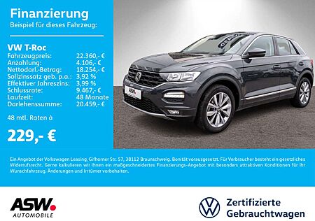 VW T-Roc Volkswagen Style 1.5 TSI DSG Navi PDC ACC SHZ AHK