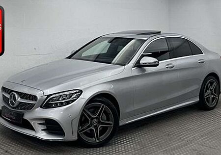 Mercedes-Benz C 200 AMG SPORT GLASDACH+LED+DIGITAL+KEYLESS+