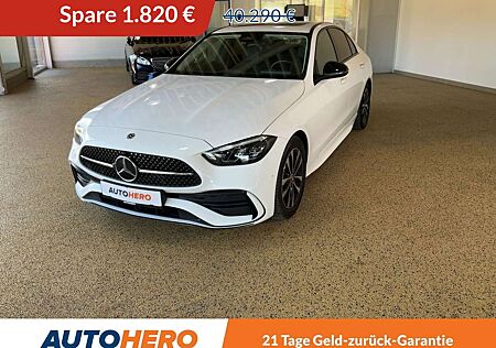Mercedes-Benz C 200 AMG Line Aut.*NAVI*LED*BURMESTER*CAM*PANO*AHK*SHZ*