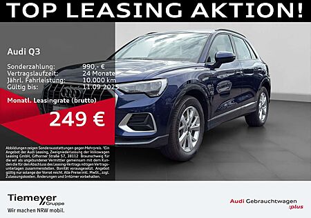 Audi Q3 40 TFSI Q ADVANCED LEDER KAMERA AHK eSITZE