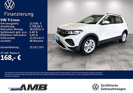 VW T-Cross Volkswagen Life 1.0 TSI LED/IQ.Drive/RFKam/01.30Gar