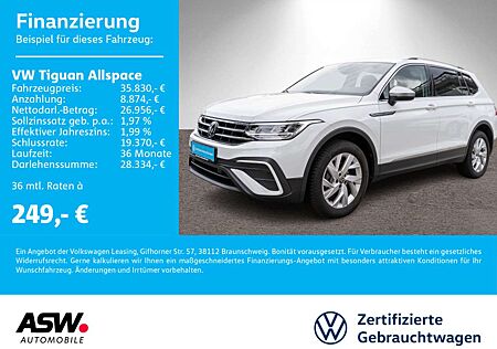 VW Tiguan Allspace Volkswagen Life 1.5TSI DSG LED Navi AHK 7-S