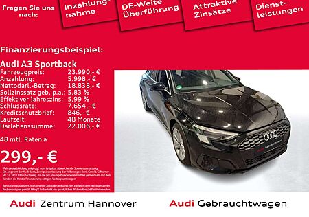 Audi A3 40 TFSIe Matrix B&O Navi virtual