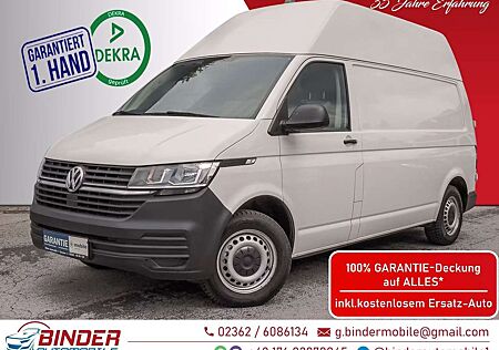 VW T6 Transporter Volkswagen T6 HOCH+LANG*LKW*3,2t*ALLE INSPEK*REGALE*AHK*SHz