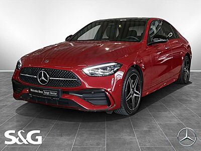 Mercedes-Benz C 180 AMG PANO+ AHK+MEMORY+DIG LIGHT+KEYLESS+360