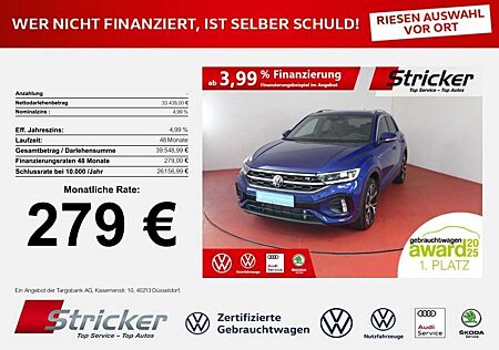 VW T-Roc Volkswagen R-Line 2.0TSI DSG 4M 279,-ohne Anzahlung Pano Sta