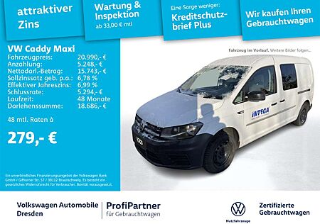 VW Caddy Volkswagen Kombi 2.0 TDI KLIMA NAV GRA 5-SITZER