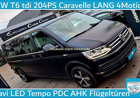 VW T6 Caravelle Volkswagen lang 4Motion FlügelTüren LED AHK Comfortline lan