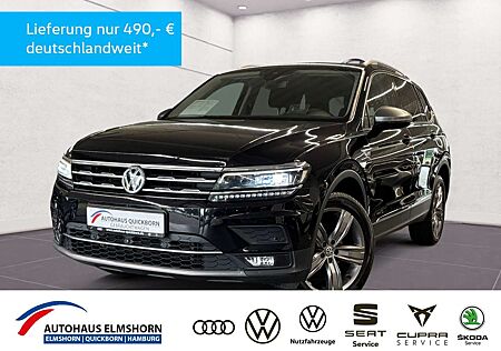 VW Tiguan Allspace Volkswagen Highline 2.0 TDI 4Motion DSG AHK PARK NAVI KAMERA